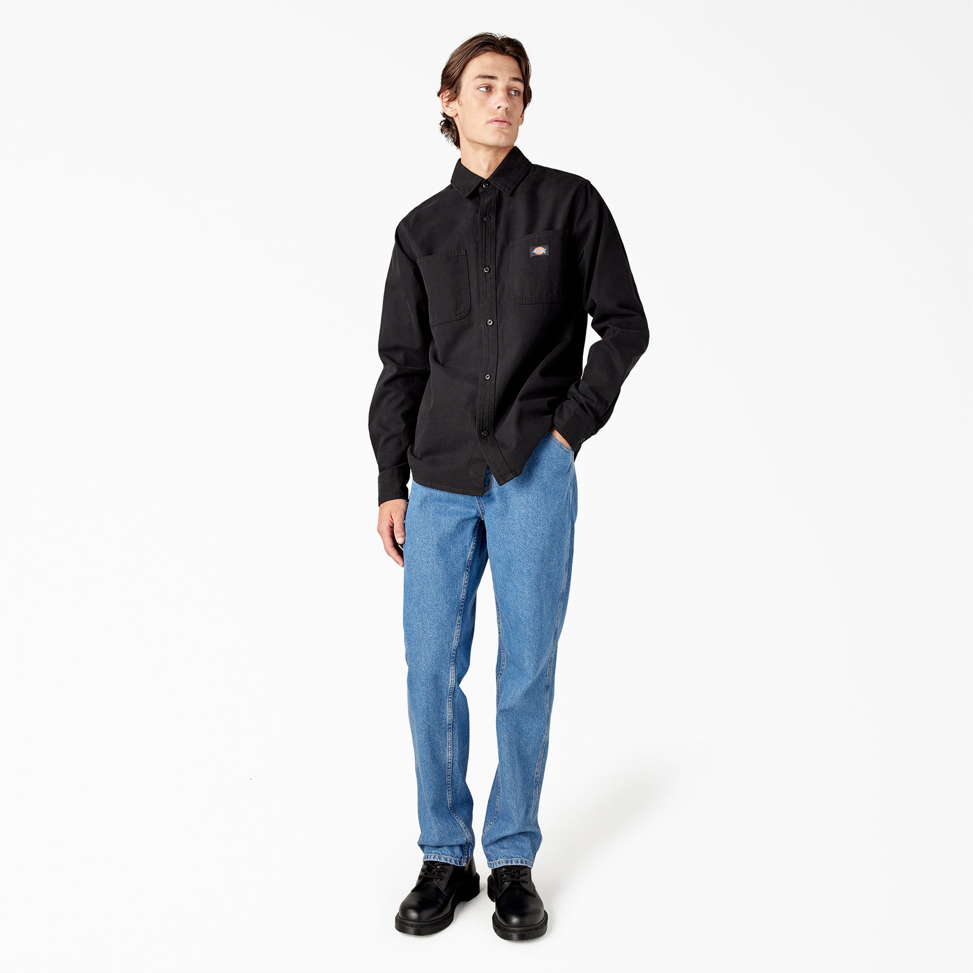 Duck Canvas Long Sleeve Utility Shirt | Dickies near me