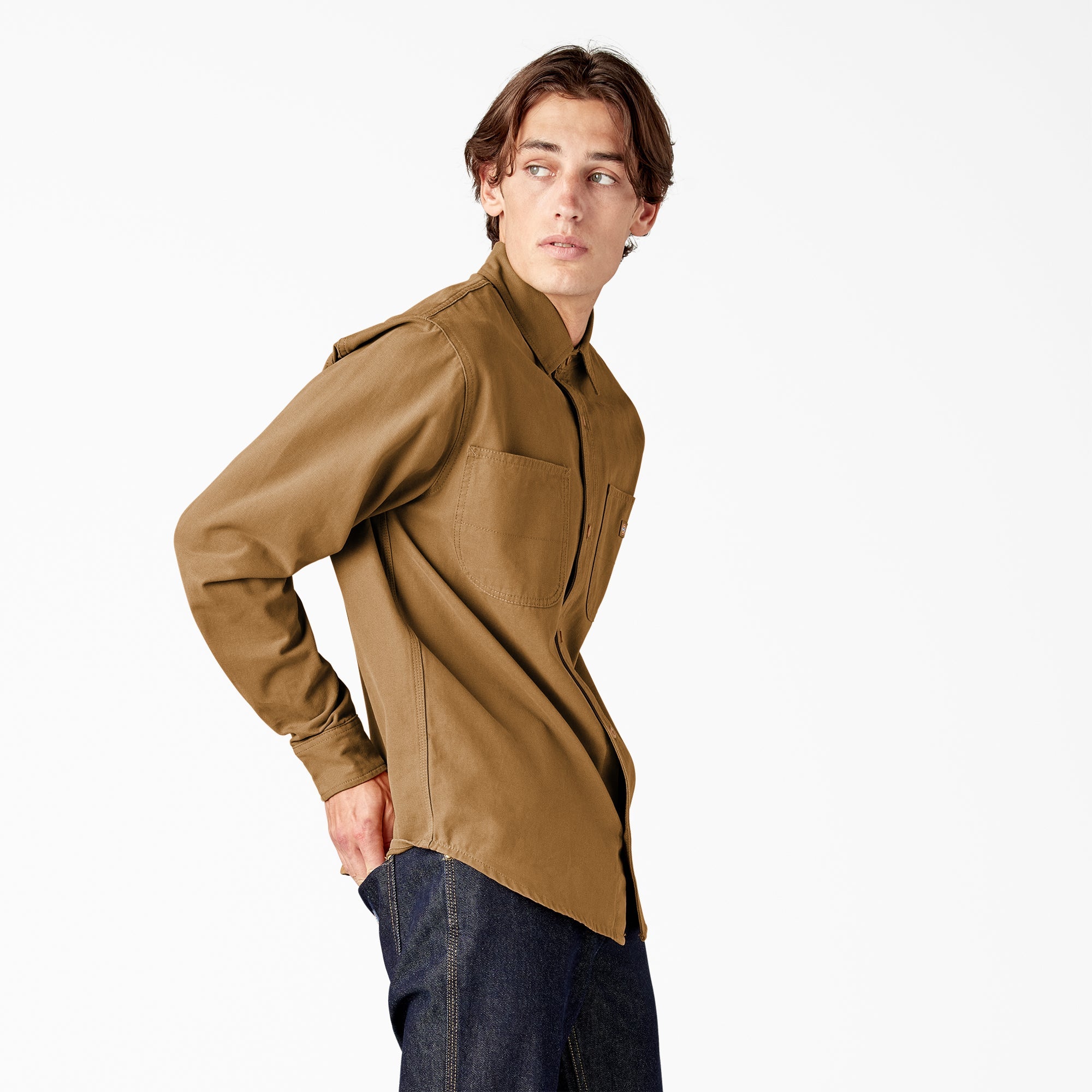 Duck Canvas Long Sleeve Utility Shirt | Dickies for sale