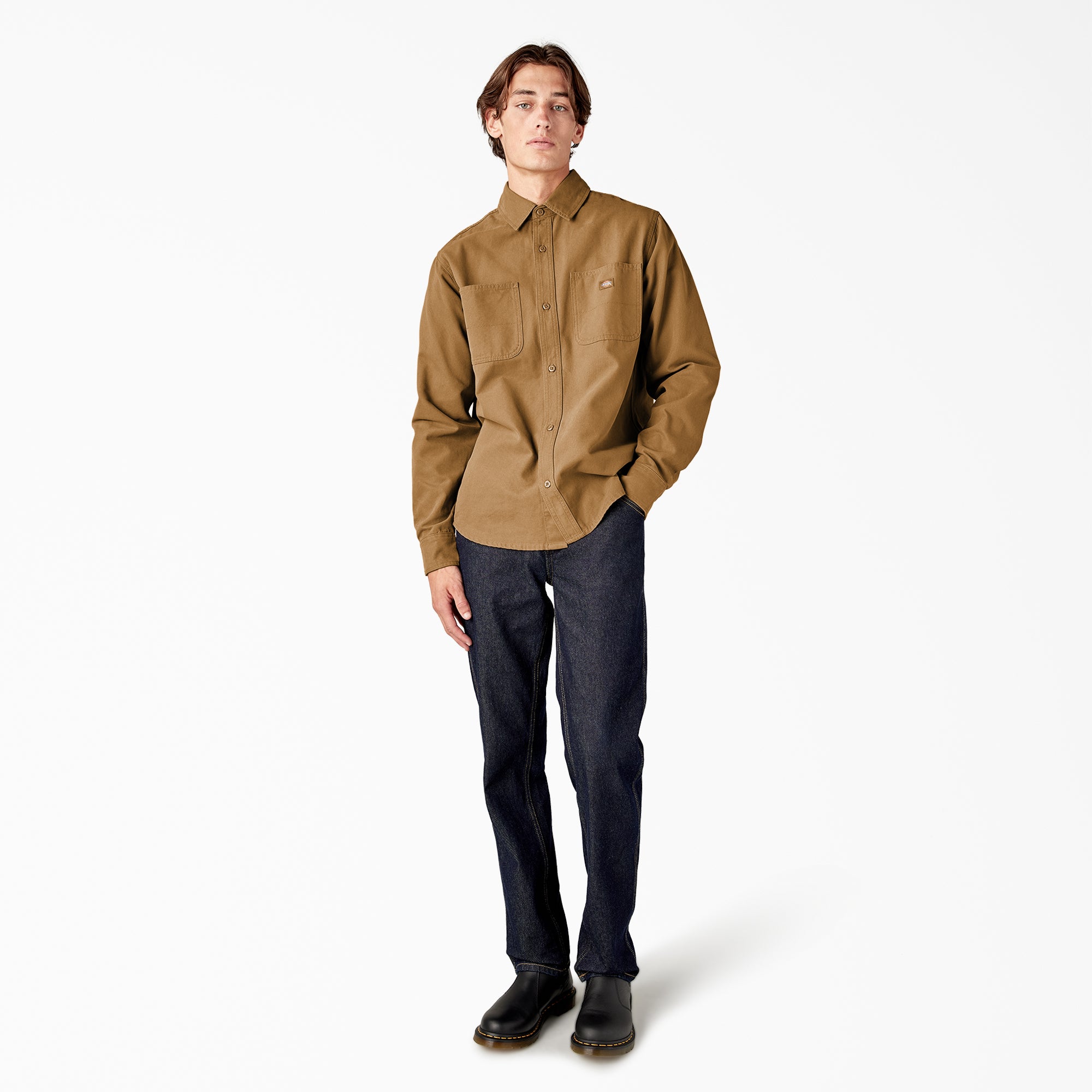 Duck Canvas Long Sleeve Utility Shirt | Dickies for sale