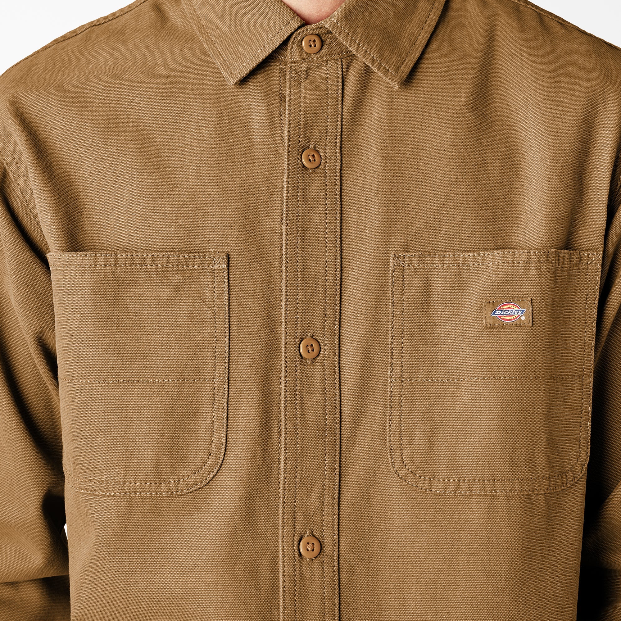 Duck Canvas Long Sleeve Utility Shirt | Dickies for sale