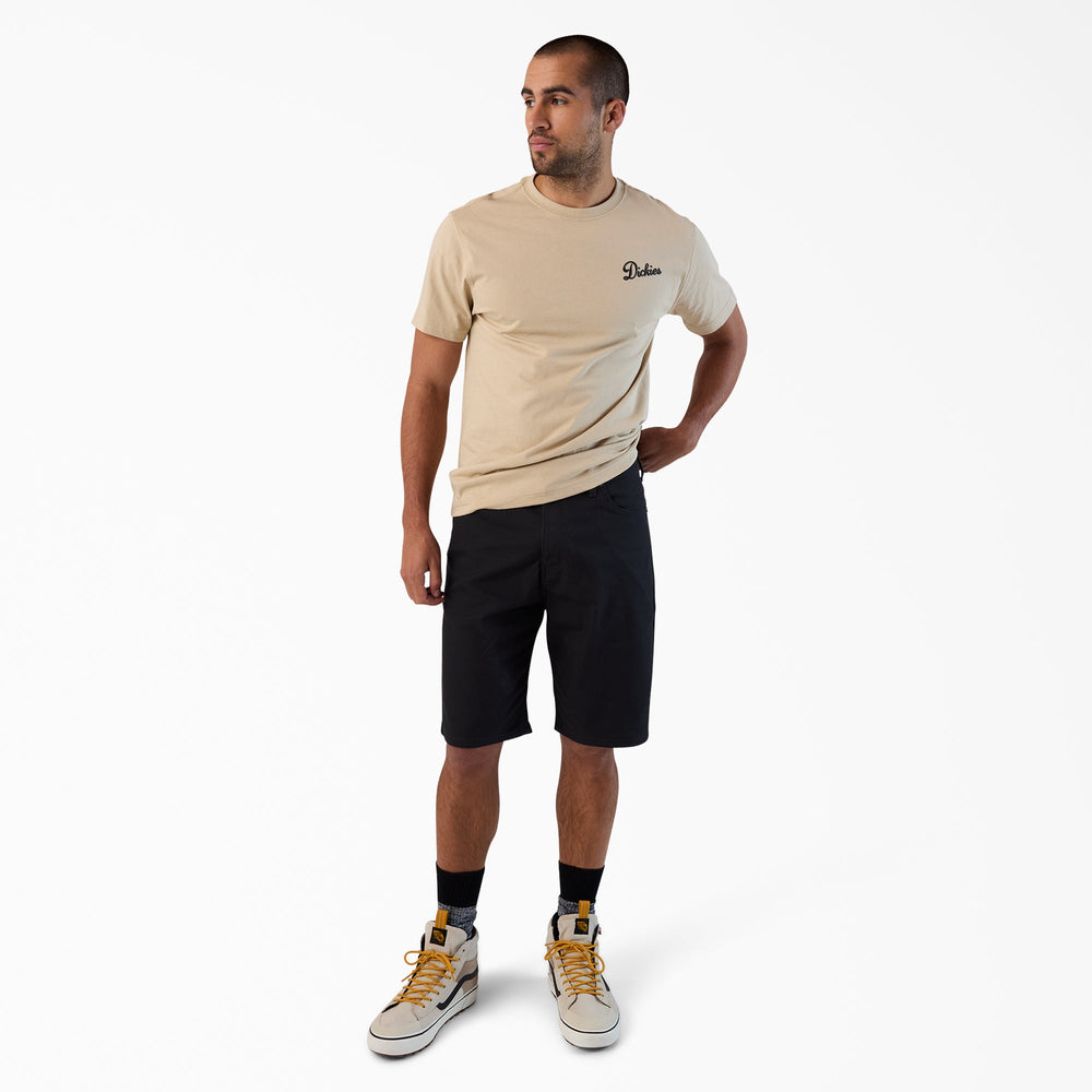 FLEX 5-Pocket Duck Canvas Shorts, 11" | Dickies sale