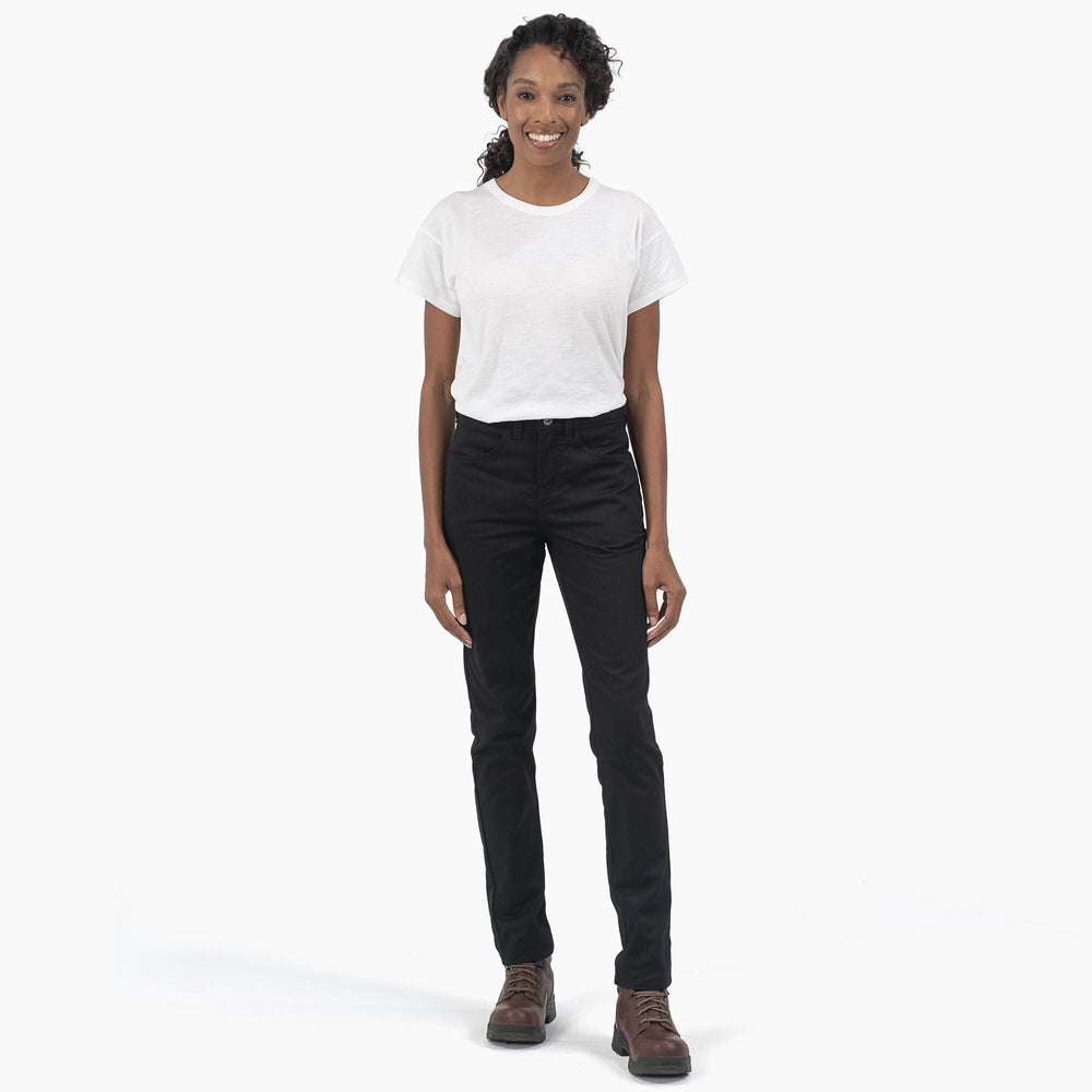 Women's High Rise Skinny Twill Pants | Dickies US