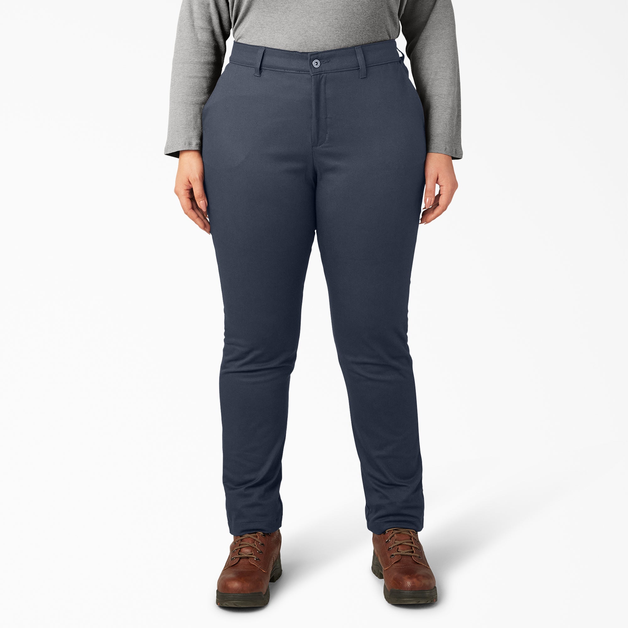 Women's Plus Mid Rise Skinny Leg Pants | Dickies on sale