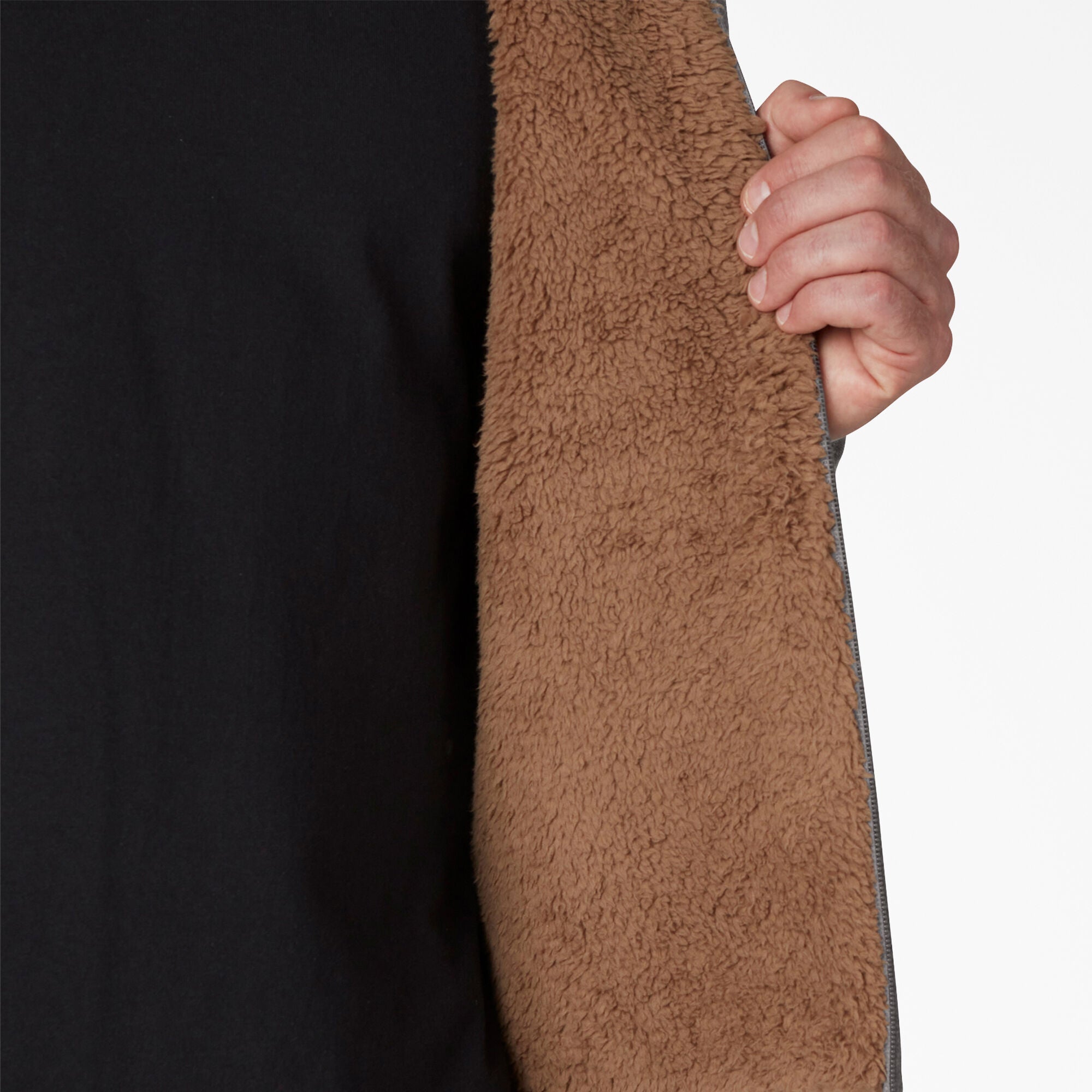 High Pile Fleece Lined Full Zip Hoodie | Dickies online