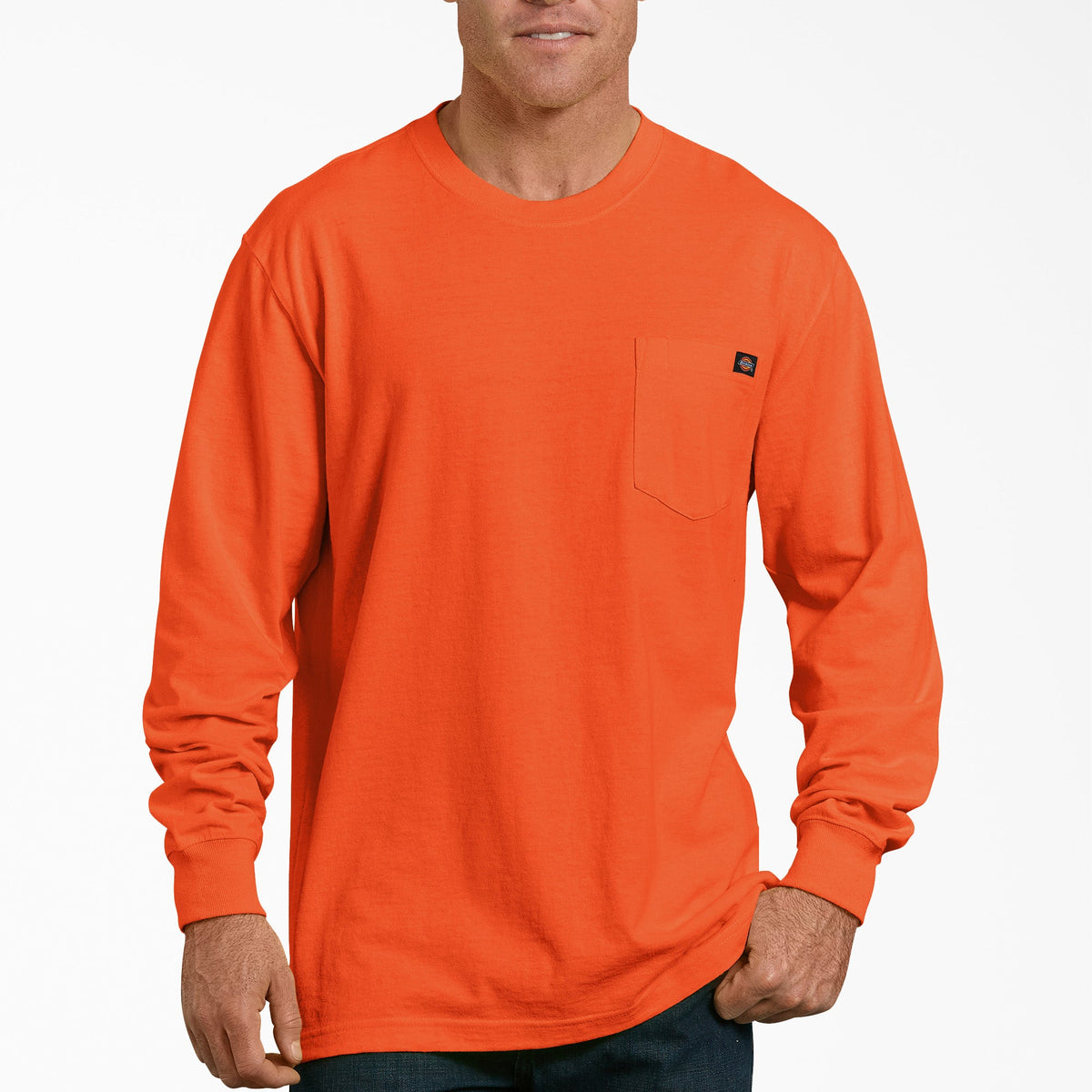Heavyweight Neon Long Sleeve Pocket T-Shirt | Dickies discount