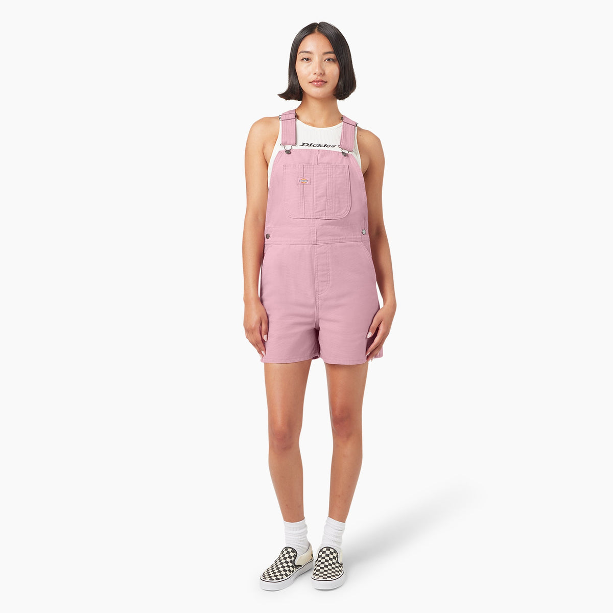 Women's Duck Canvas Bib Shortalls, 4" | Dickies sale