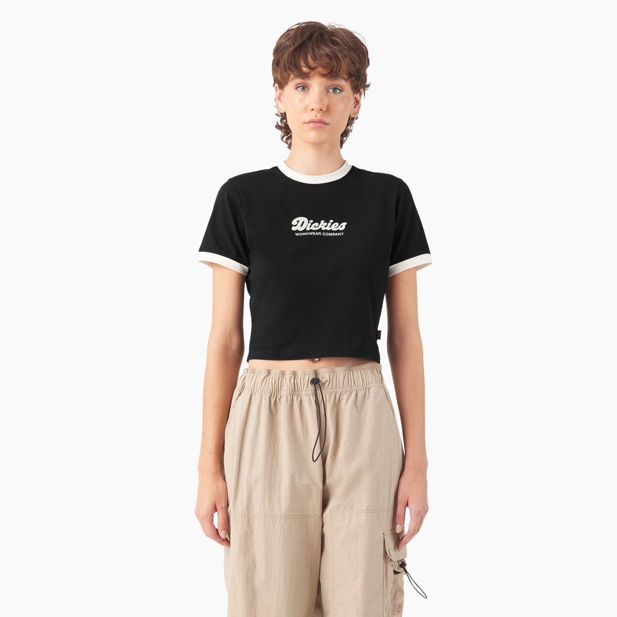 Women’s Lewistown Cropped Ringer T-Shirt | Dickies online shop