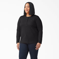 Women's Plus Heavyweight Henley | Dickies online shop