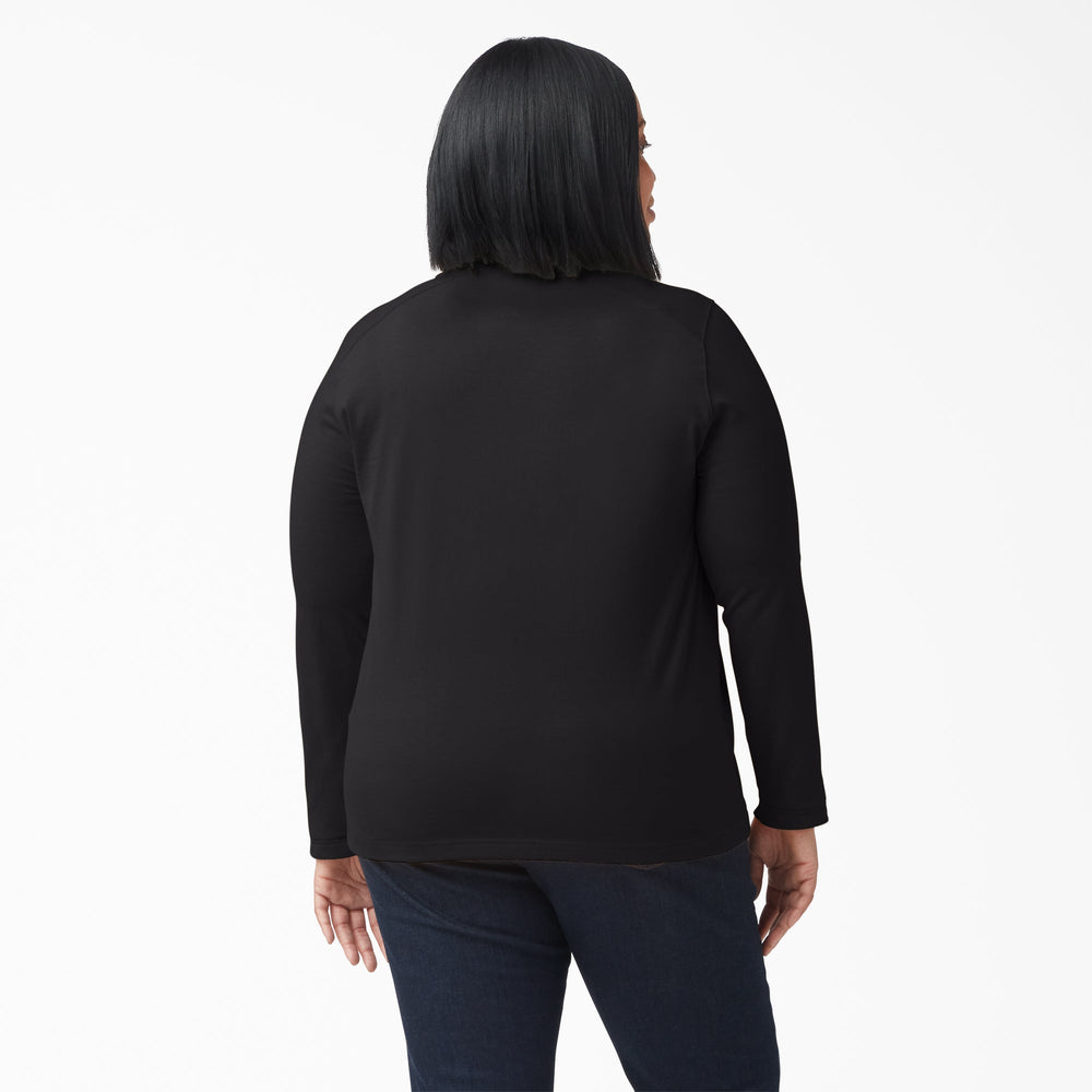 Women's Plus Heavyweight Henley | Dickies online shop