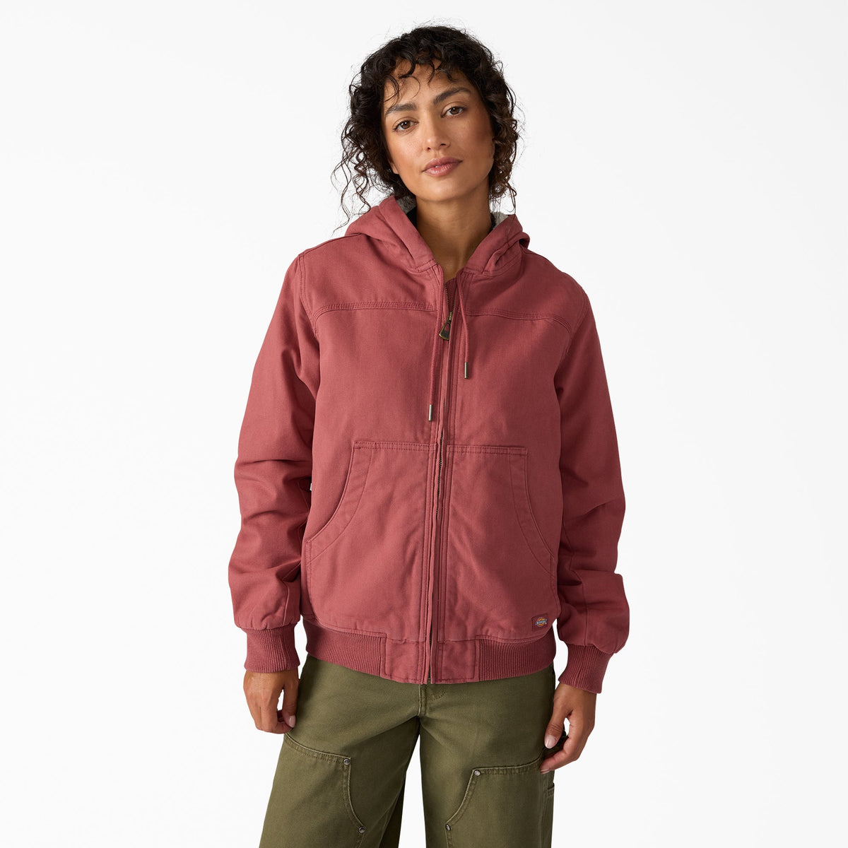 Women's Fleece Lined Duck Canvas Jacket | Dickies online shop